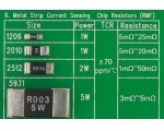 Lead Free Current Sensing Resistors Metal Strip